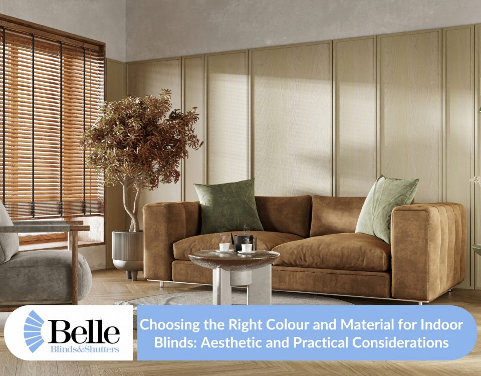 Choosing The Right Colour And Material For Indoor Blinds